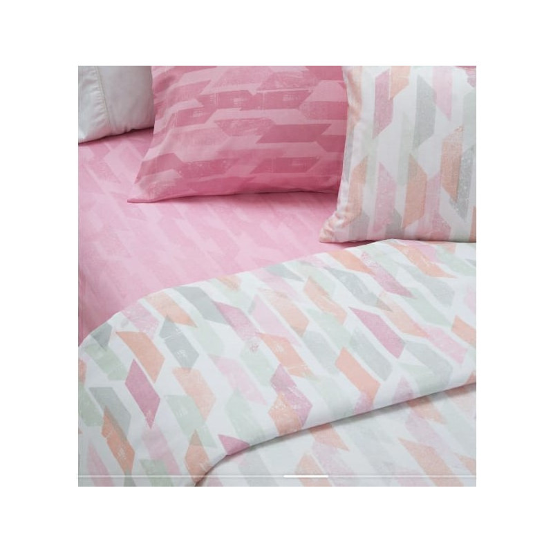 Sábanas geométricas pastel