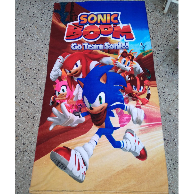 Toallón Sonic Boom