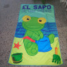 Toallón El sapo