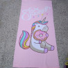 Toallón Unicornio con dona