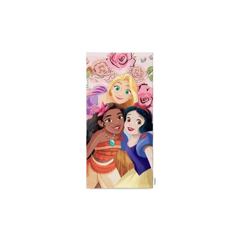 Toallón 100% algodón Princesas